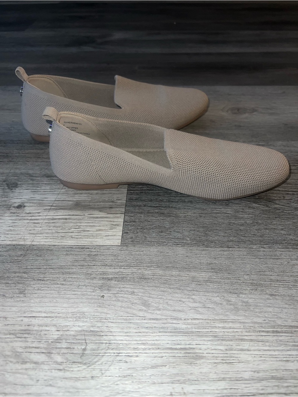 Steve Madden Knit Slip-On Flats - Beige Taupe - Picture 2 of 4